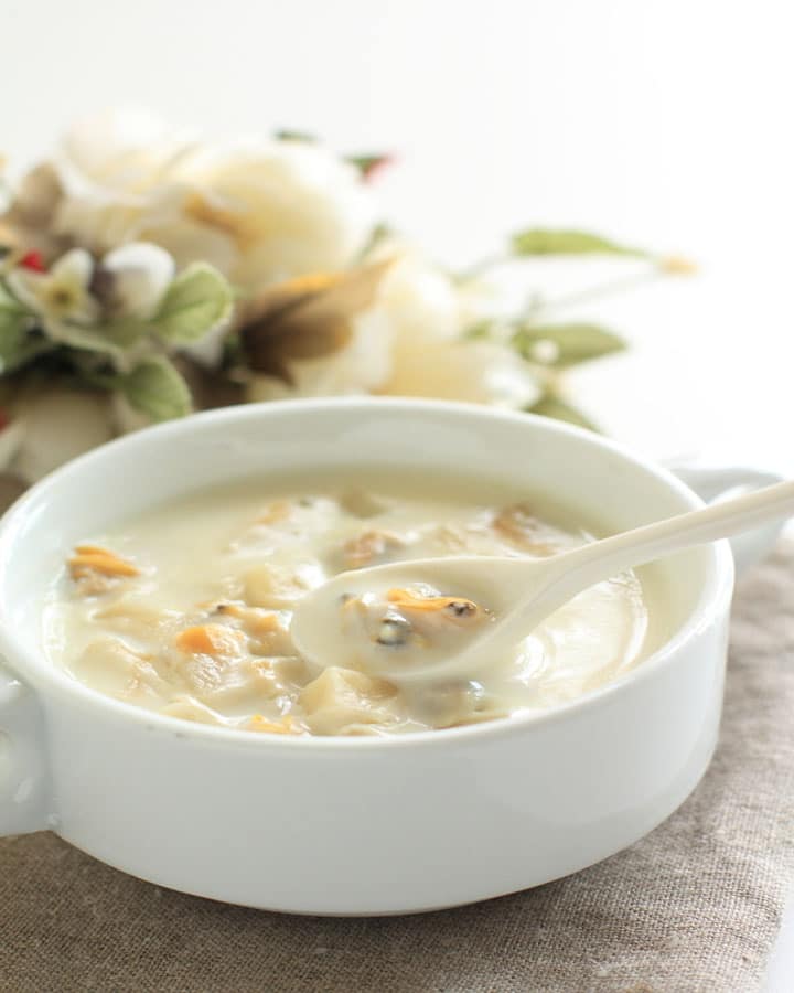 instant pot clam chowder