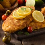 lemon and marjoram chicken chops recipe