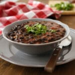 pioneer woman black bean soup