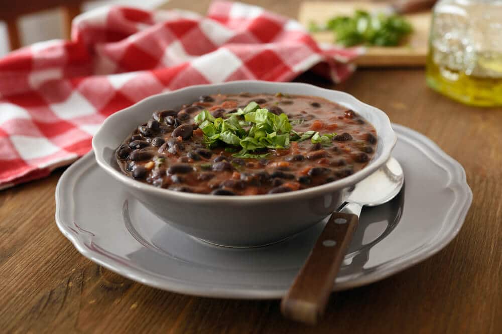 pioneer woman black bean soup