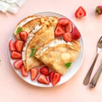 Crepe Recipe with Almond Milk