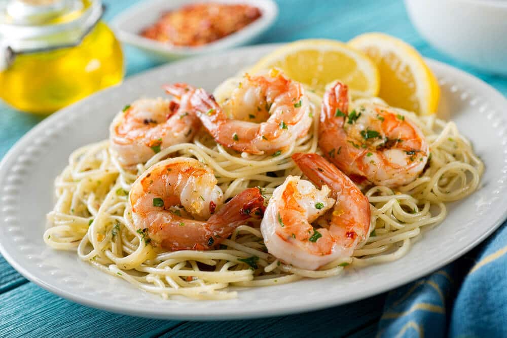 Gordon Ramsay Shrimp Scampi