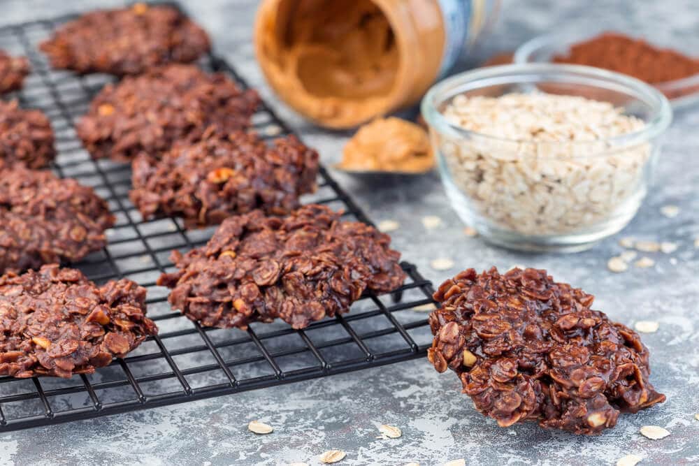 No Bake Cookies without Peanut Butter