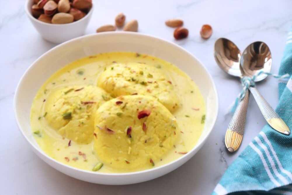 RasMalai Recipe by Sanjeev Kapoor