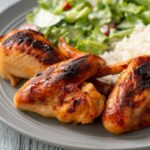 Chicken Wings and Rice Recipe