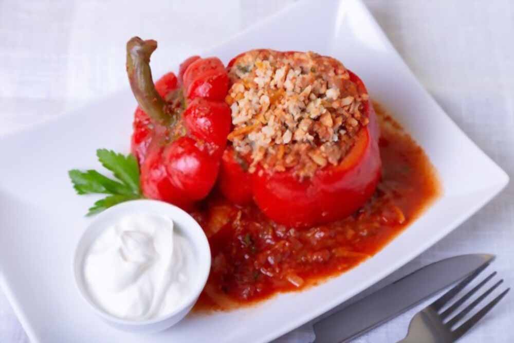 Stuffed Capsicum Recipe With Gravy