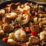 One Pot Chicken and Sausage Jambalaya