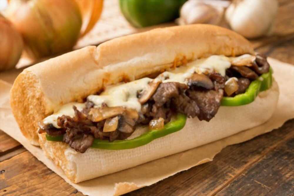 Ground Beef Philly Cheese Steak