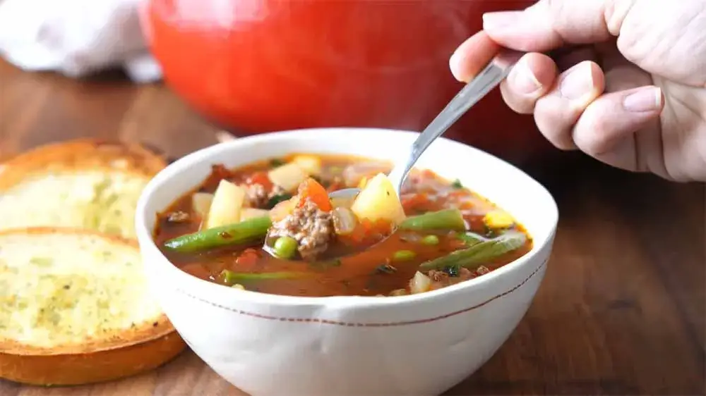 Amish Vegetable Beef Soup Recipe