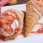 Strawberry Crunch Cheesecake Cones Recipe