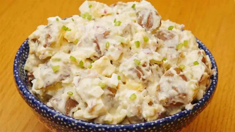 Red Hot and Blue Potato Salad Recipe