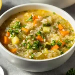 Demos Chicken and Rice Soup Recipe